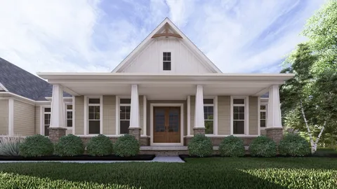 The Siena house plan, exterior view 3